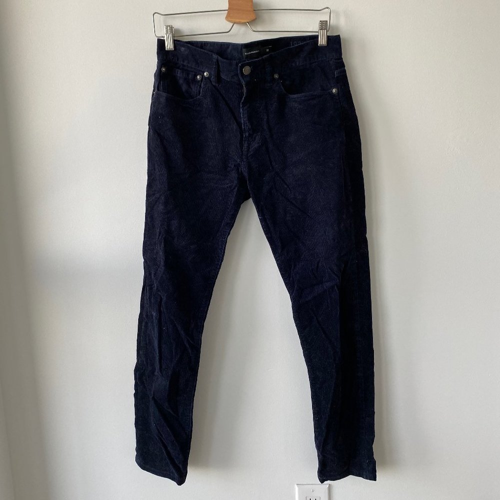 Club Monaco Navy Corduroy Pants